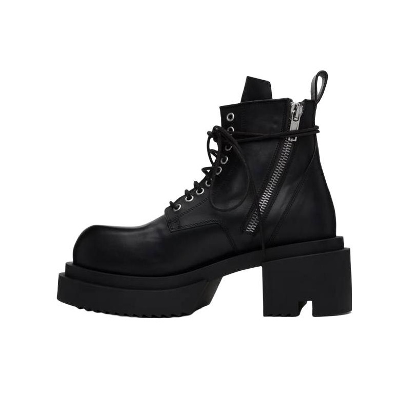 Rick Owens Lace-up Combat Boots 36 - メルカリ