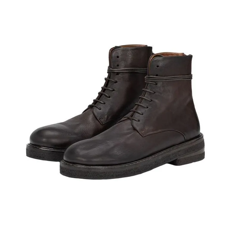 Marsèll Parrucca Lace-Up Ankle Boots-3