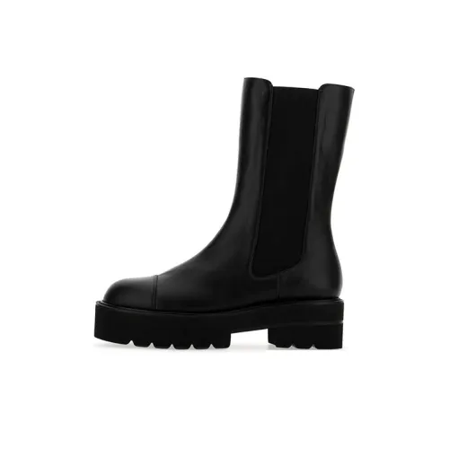 Stuart Weitzman/SW FRANKIE LIFT BOOTIE Crew Chelsea Boots Women's Black Heart