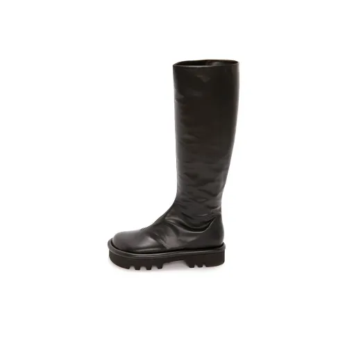 JW Dress Bumper-Tube Knee-high Boots Women's Black