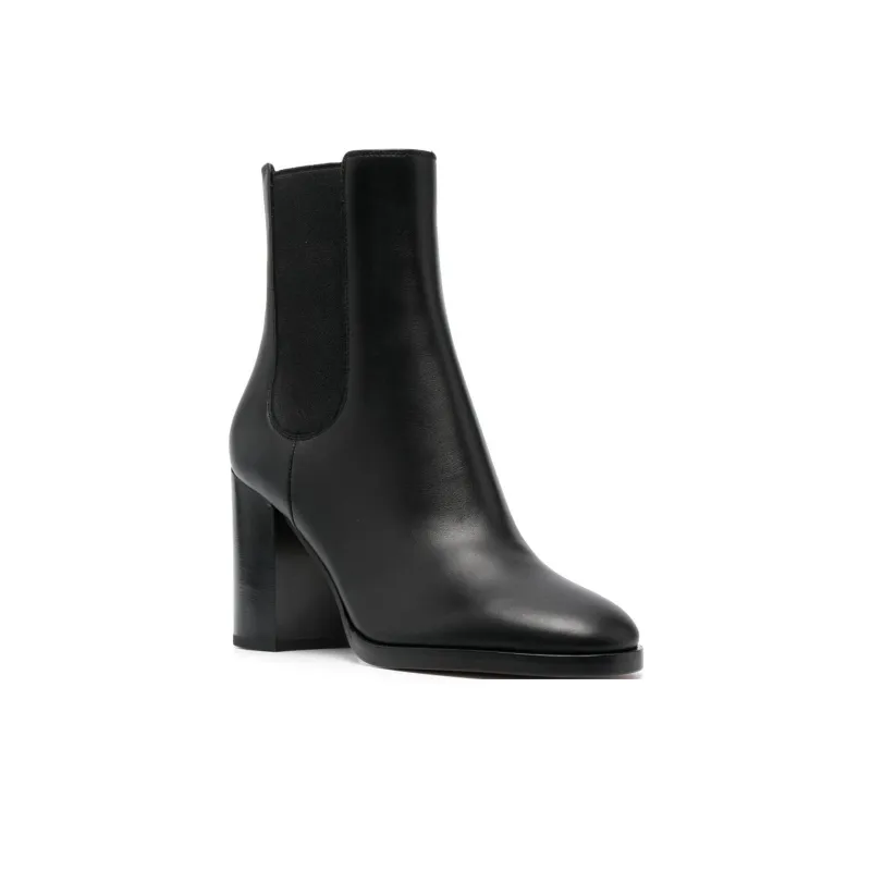 GIANVITO ROSSI 100mm Leather Boots-2