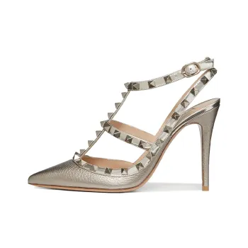 Valentino Garavani Rockstud 100mm Caged Pumps