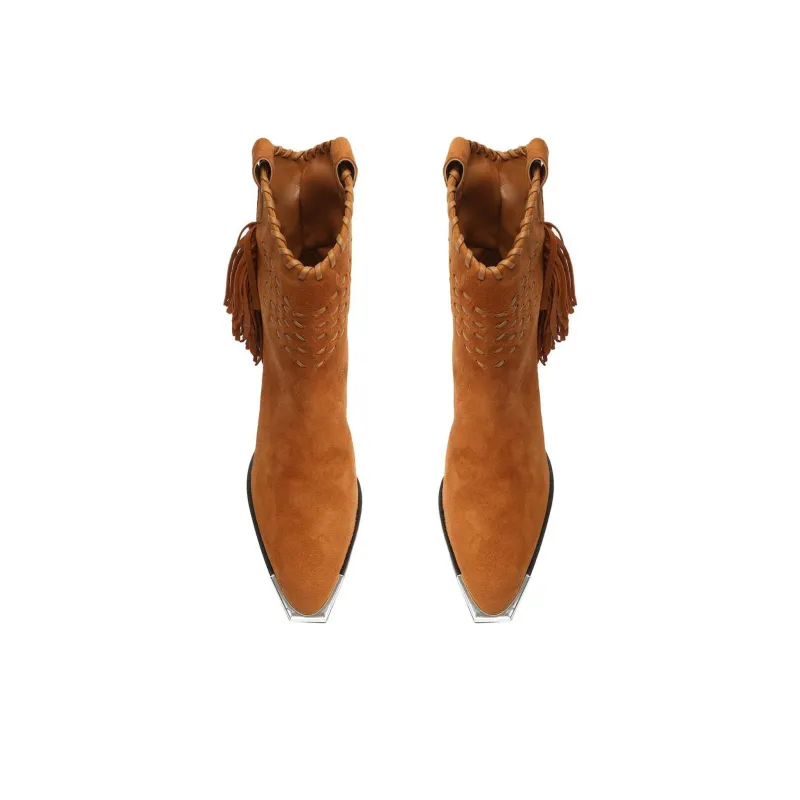 Schutz Alexxa Ankle Boots 4.5cm Women's Brown-3