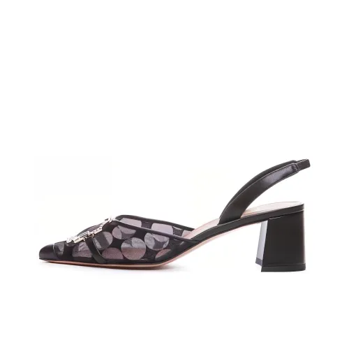 Malone Souliers Misha Chunky Heel High Heels 6cm Women's Black