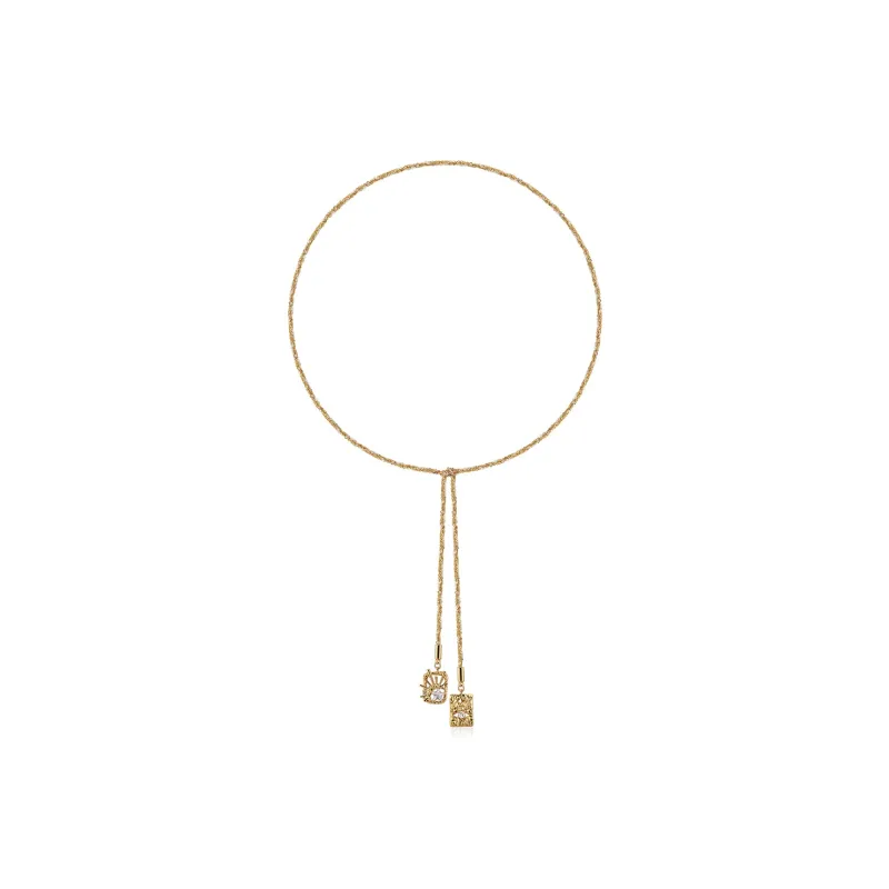 BOONEE ALUS Synthetic Cubic Zirconia Necklaces Women's-0