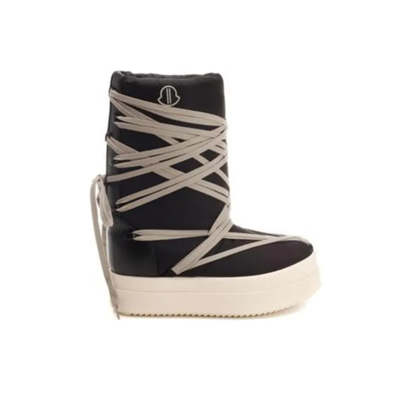 Moncler + Rick Owens Bigrocks Padded Boots-1