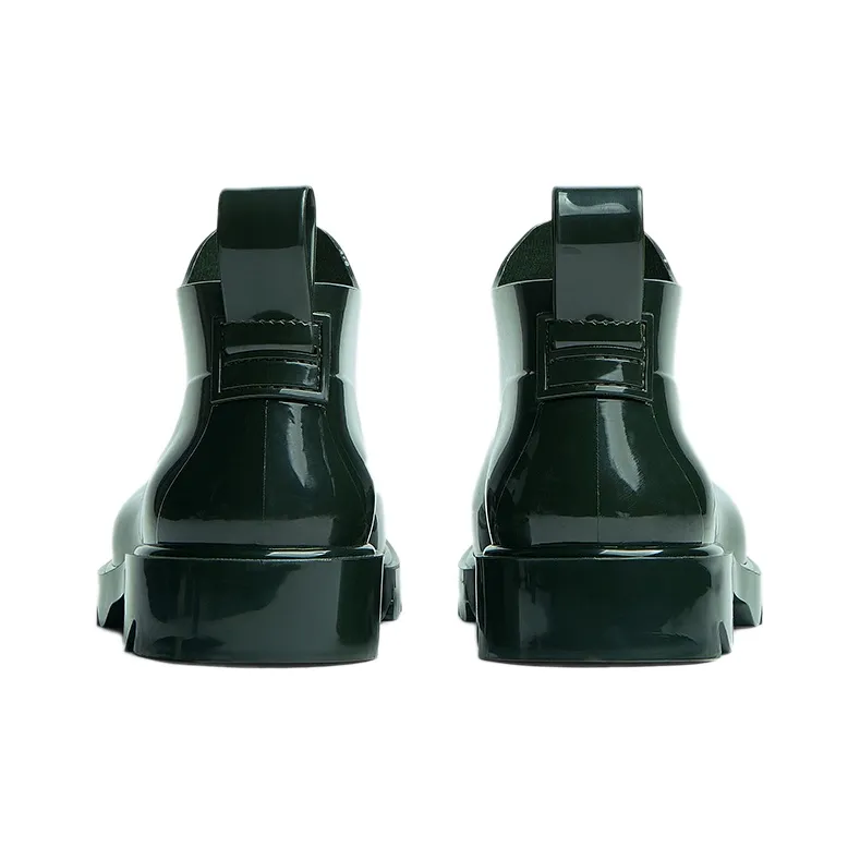 Bottega Veneta Stride Ankle Boot Dark Green-4