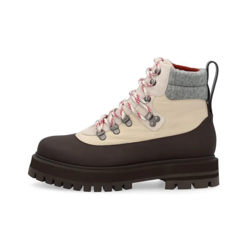 Loro Piana Ankle Boots Women's Beige Brown-0