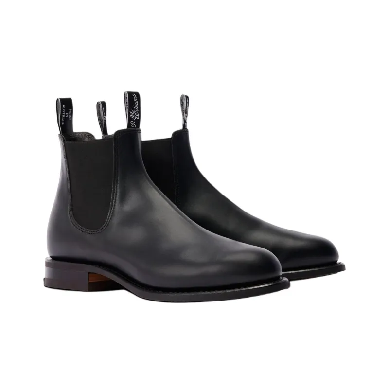 R.M.WILLIAMS Short Chelsea Boots 4.5cm Men's Black-3