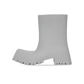 Balenciaga Trooper Rubber Boot Grey Women's