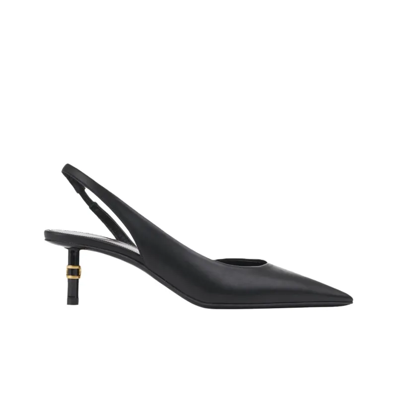 Chloé Pointed Toe Slingback Pumps-1
