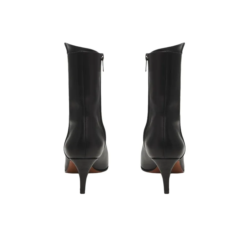 Alexander McQueen Birdee Pointed Toe Ankle Boots Women's-3