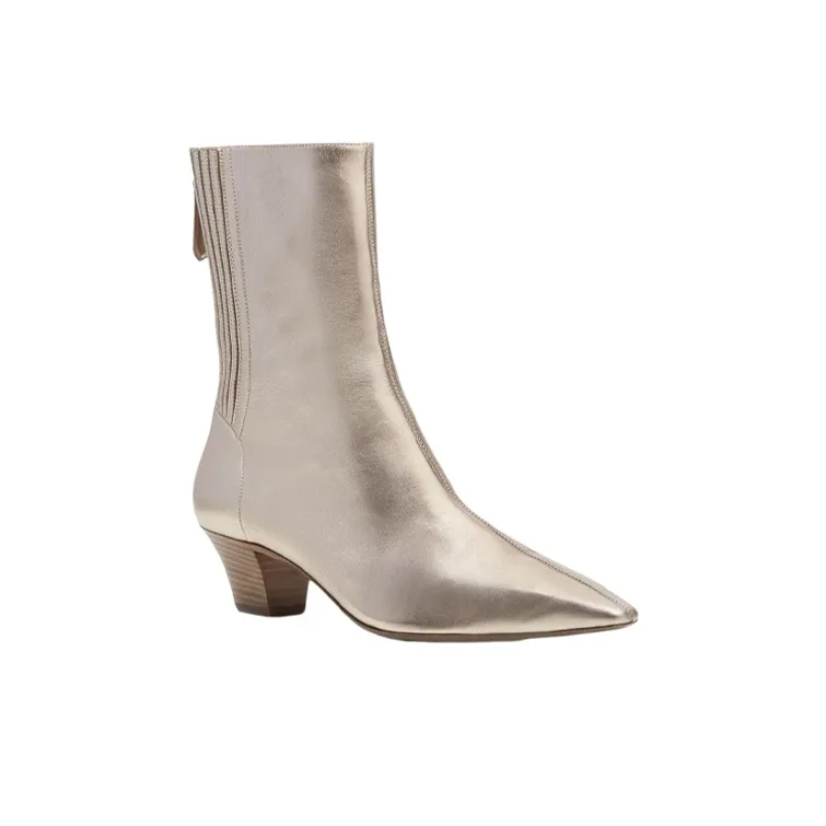 AQUAZZURA Saint Honore' Ankle Boots Women's Light Copper-2