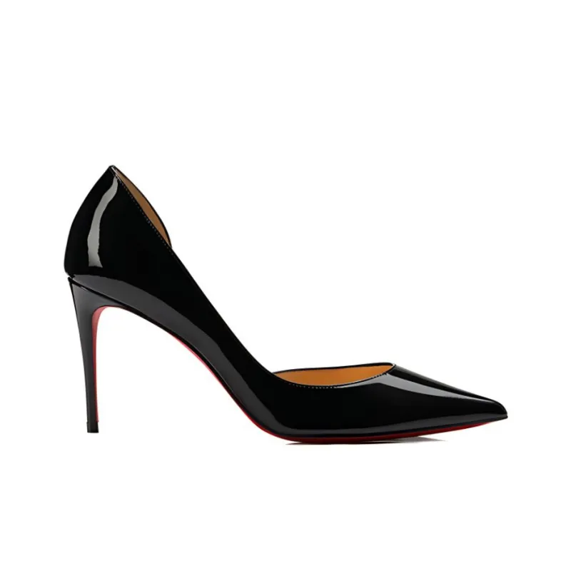 Christian Louboutin Iriza 85mm Pump Black Patent Leather Women's-1