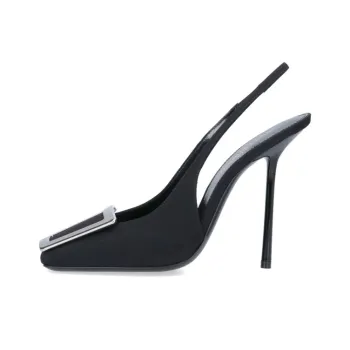 SAINT LAURENT Slim Heel High Heels 11.4cm Women's Black