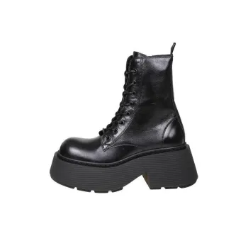 Vic Matie Lace-up Leather Platform Boots