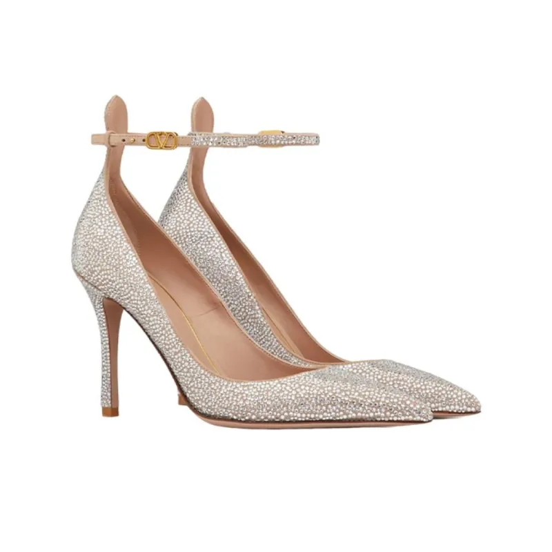 Valentino Garavani 105mm Rhinestone-embellished Heels-2