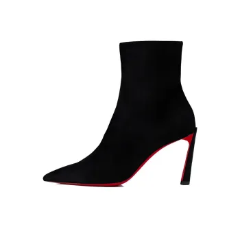 CL LUBOTING Ankle Boots 8.5cm Women's Black