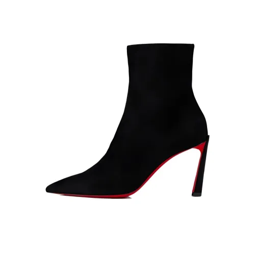 CL LUBOTING Ankle fuerte Boots 8.5cm Women's Black