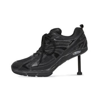 Balenciaga X Pander 80mm Sneaker Heels 'Black' Women's