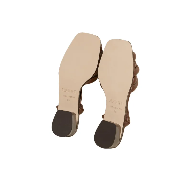 Hereu Cabresa 45mm Leather Sandals-3
