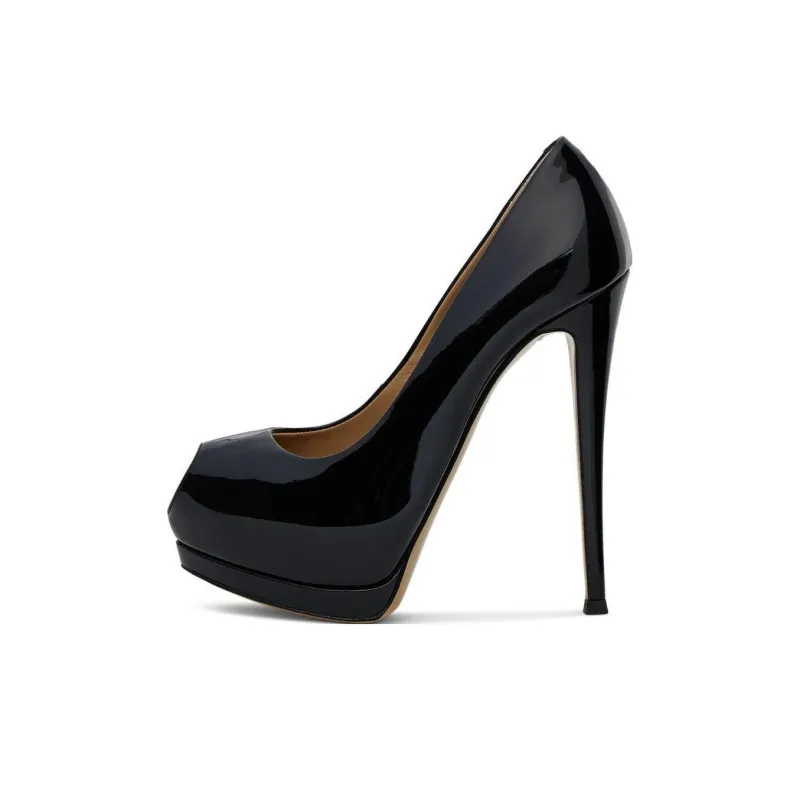 giuseppe zanotti Sharon 130mm Leather Pumps-0