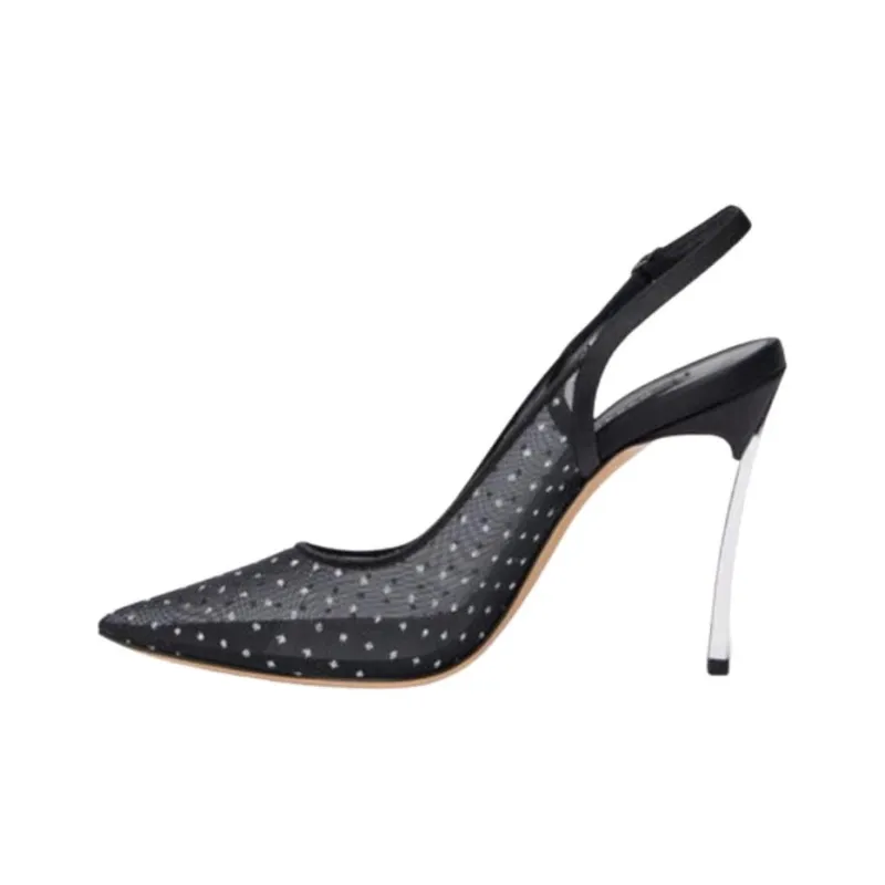 Casadei Blade Vanity 115mm Slingback Pumps-0