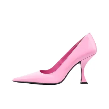 By Far Slim Heel High Heels 10cm Women's Pink