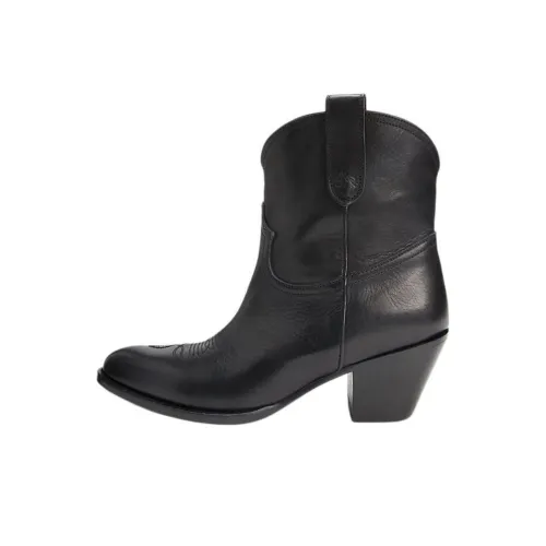 Polo Ralph Lauren Ankle Boots 7cm Women's Black