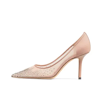 Jimmy Choo Love 85mm Crystal embellished Pumps