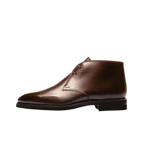 BALLY Ally Skiligny Ankle Boots Men's Brown