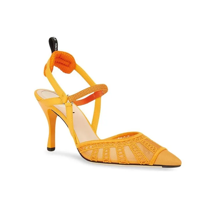 FENDI High Heels Women's Yellow-2