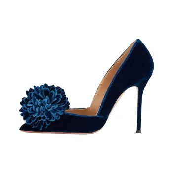 AQUAZZURA Couturier Slim Heel High Heels 10.5cm Women's Blue