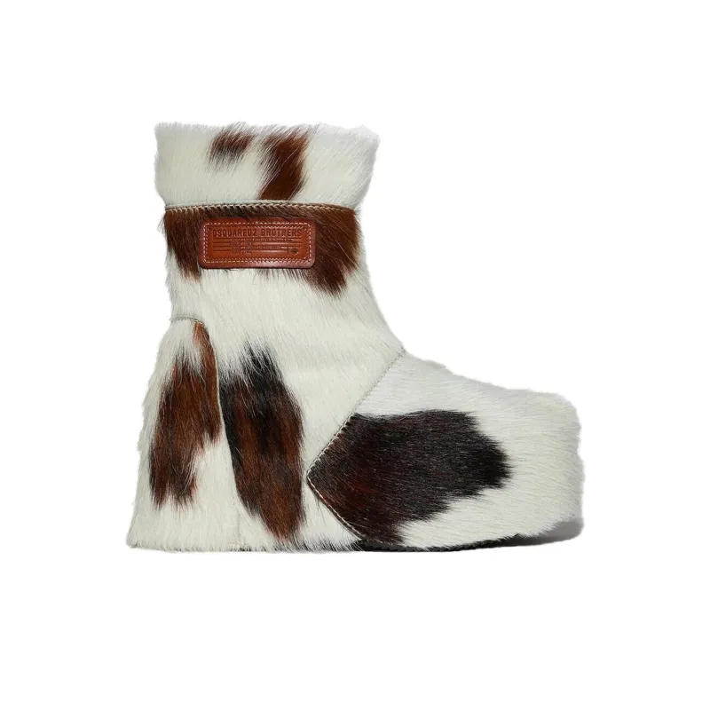 DSQUARED 2 Ankle Boots Women's White-1