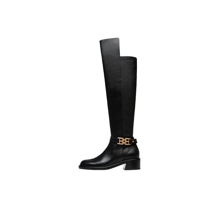 BALLY Eloire Leather Long Boots-0