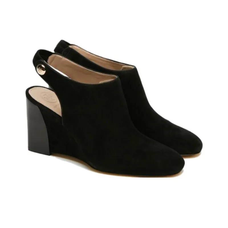TORY BURCH Chunky Heel High Heels 8.5cm Women's Black-1