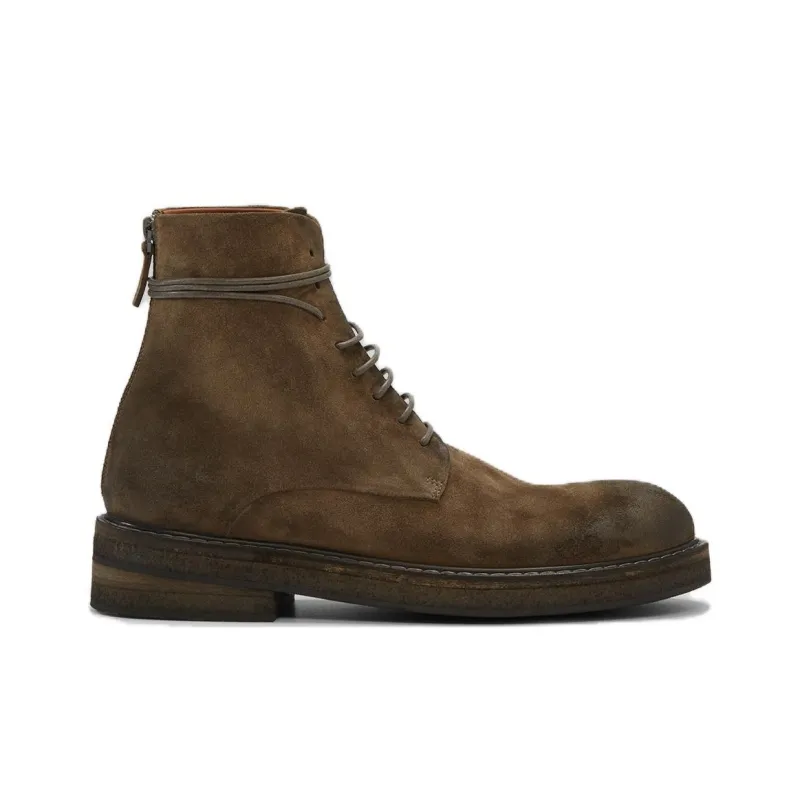 Marsèll Parrucca Lace Up Ankle Boots-1