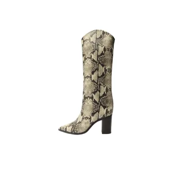 Schutz Maryana Ankle Boots 8.5cm Women's Gray Black