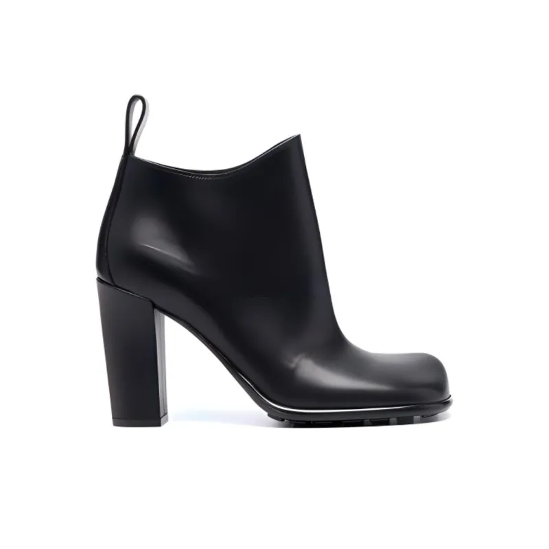 Bottega Veneta Square Toe Ankle Boots Women's-1