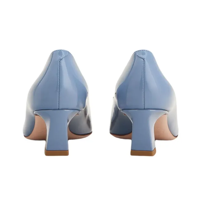 Roger Vivier Trompette Spool Heel High Heels 4.5cm Women's Light Blue-3