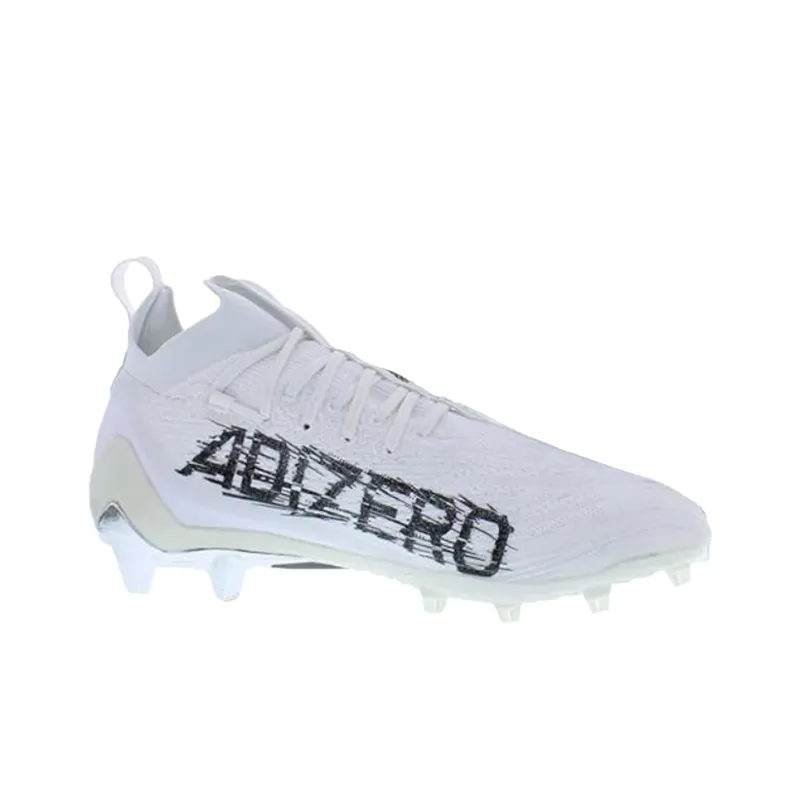 Adidas Adizero Primeknit Breathable Soccer Shoes Men's White Silver-1
