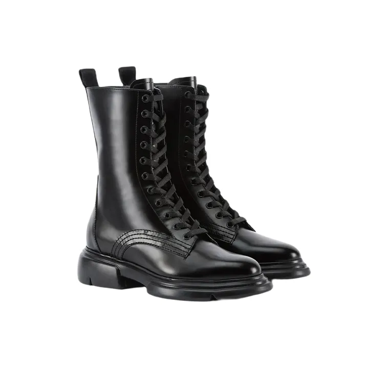 EMPORIO ARMANI Mid-Calf Boots Women's Black-2
