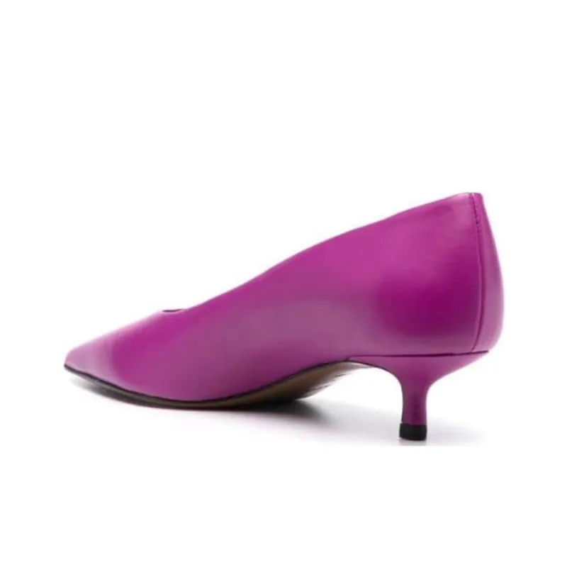 NEOUS Knot-detail Leather Pumps-3