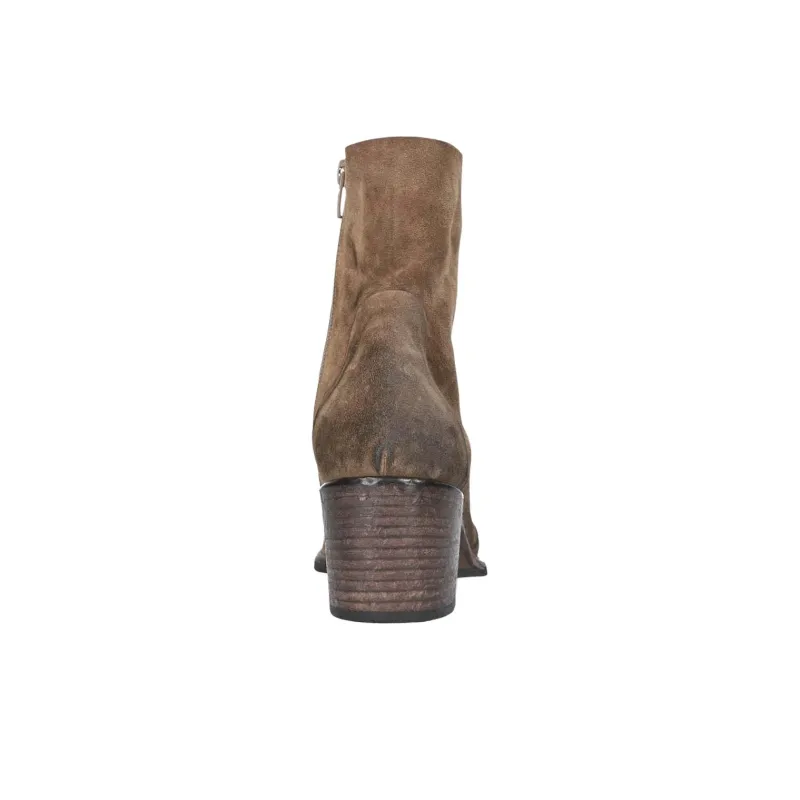 STRATEGIA Tronchetto Ankle Boots 6cm Women's Tan-4