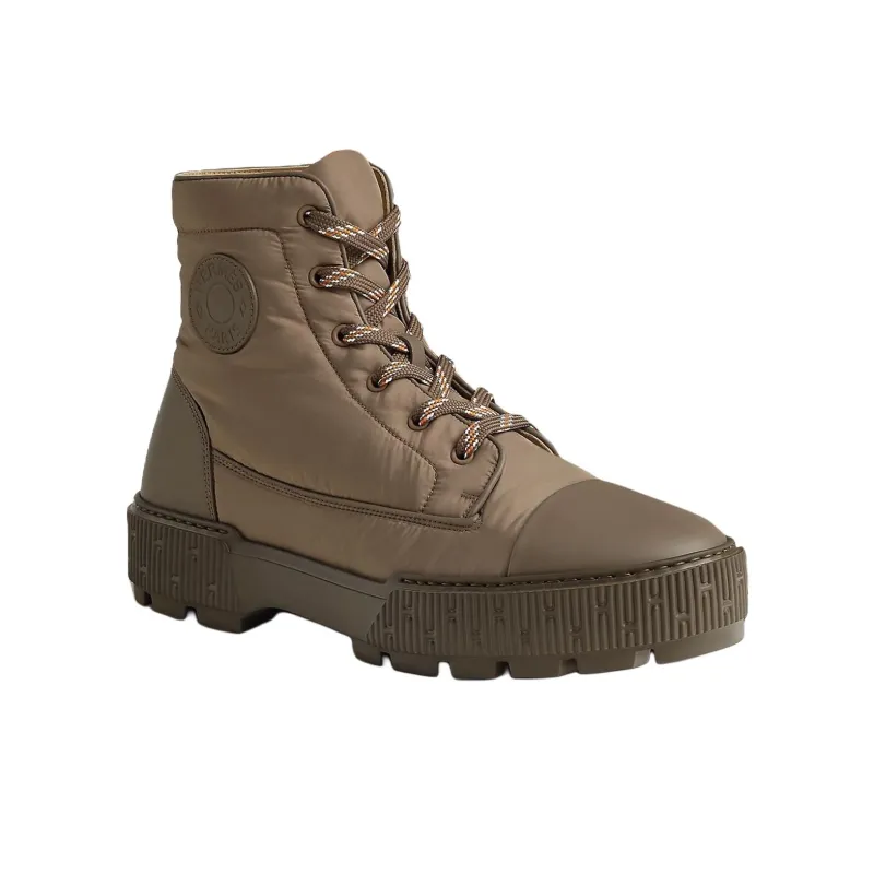 HERMES Fresh Ankle Boots Men's Army Green-1