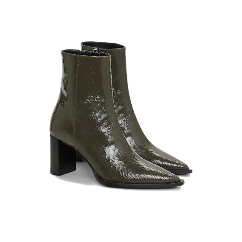 DOROTHEE SCHUMACHER Ankle Boots 7cm Women's Pure Khaki-2