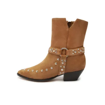 Schutz Rhiannon Ankle Boots 4cm Women's Brown