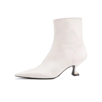 Lanvin Ankle Boots Women's Low-Top White