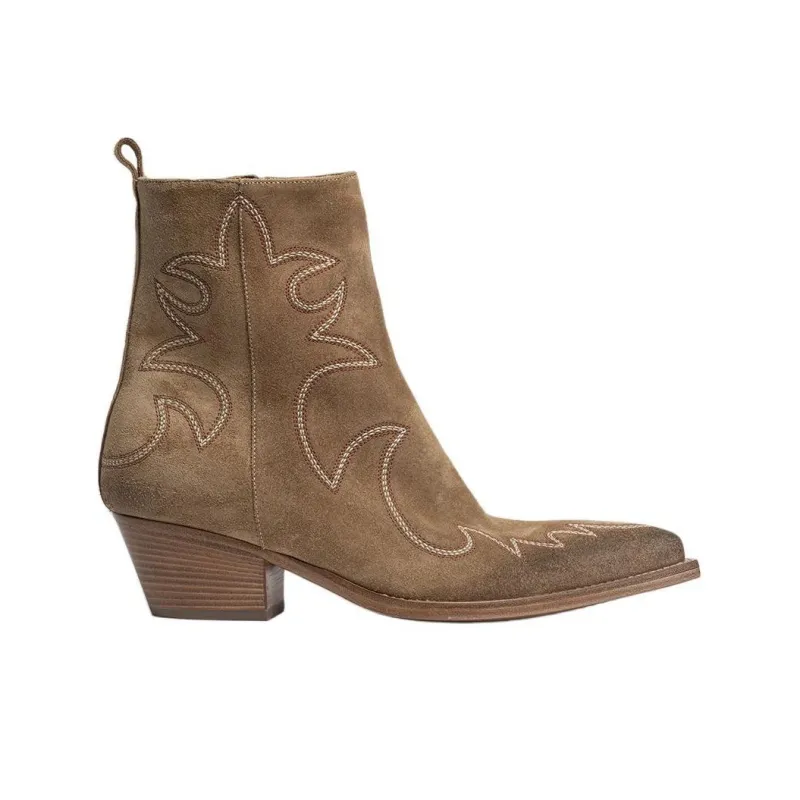 SARTORE SR4501 Ankle Boots 4.5cm Women's Umber-1