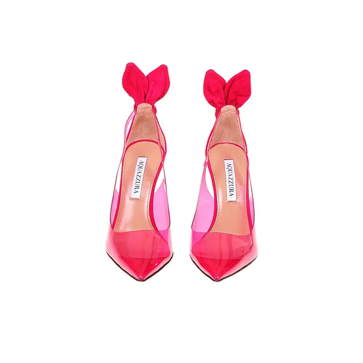 AQUAZZURA High Heels Women's Pink Purple-4